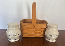 Longaberger pottery woven for sale  Waterloo