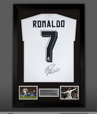 Fantástica Camisa do Real Madrid Cristiano Ronaldo Assinada à Mão e Emoldurada £599 comprar usado  Enviando para Brazil