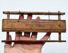 Vintage wooden winder for sale  MILTON KEYNES