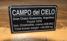 Campo del cielo for sale  Malone