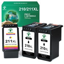 Lote de cartucho de tinta PG-210XL CL-211XL compatível para Canon PIXMA MP280 MP480 MP490 comprar usado  Enviando para Brazil