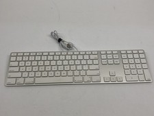 Teclado USB estándar Mac con cable original Apple A1243 con teclado numérico, bueno segunda mano  Embacar hacia Mexico
