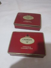 Metal cigarettes tins for sale  READING