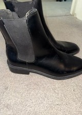 Women black faux for sale  LONDON