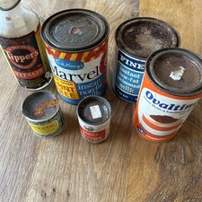 Vintage rusty tins for sale  CULLOMPTON