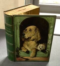 Antique tin book for sale  BETCHWORTH