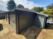 Bay timber garage for sale  REIGATE