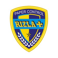 Sticker plastifié rizla d'occasion  France