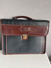 Visconti leather satchel for sale  CHELMSFORD
