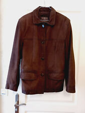 Blouson cuir marron d'occasion  Lamorlaye