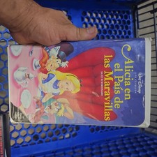 VHS Alice in Wonderland SPANISH EDITION Alicia en el Pais de las Maravillas comprar usado VHS Alice in Wonderland SPANISH EDITION Alicia en el Pais de las Maravillas comprar usado  Enviando para Brazil