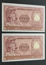 100 lire 1951 usato  Cologno al Serio