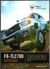 Welp tlc700 armoured for sale  UK