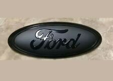 Emblema da tampa da caçamba Ford F250 2011-2016 com câmera emblema PRETO FOSCO E BRILHANTE. 7 pol comprar usado  Enviando para Brazil