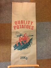 9 x 3 dobras novos sacos de papel batata e batata vegetal 25 kg impressão errada comprar usado  Enviando para Brazil