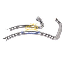 Sistema de exaustão completo tubo silenciador aço inoxidável para Yamaha Virago 535 XV535 1987-2004, usado comprar usado  Enviando para Brazil