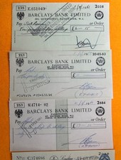 Barclays bank limited for sale  BURY ST. EDMUNDS