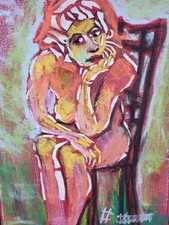 ölbild frau akt gebraucht kaufen  Bad Münstereifel