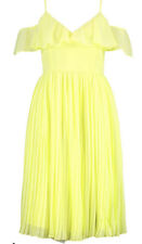 Boohoo lemon pleated for sale  GLASGOW