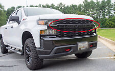 Inserções de carta grade frontal 2019-2022 Fit Silverado 1500 personalizado preto brilhante comprar usado  Enviando para Brazil