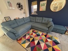 teal corner sofa for sale  NUNEATON
