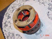 Cabeça de matriz de rosca manual RIDGID: 12R, para tubo de 1 1/4 de polegada, NPT destro, usada! comprar usado  Enviando para Brazil