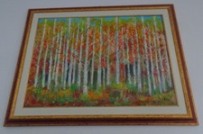Quadro olio con usato  Castel del Piano