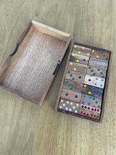 Wooden domino set for sale  STAINES-UPON-THAMES