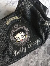 Bolsa de ombro feminina vintage Y2K Betty Boop preta couro sintético vendida como está comprar usado  Enviando para Brazil