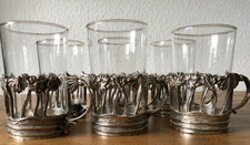 Alte teeglashalter floral gebraucht kaufen  Quickborn