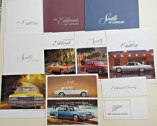 Cadillac sales brochures for sale  Edison