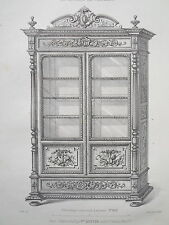 Wood column bookcase d'occasion  Expédié en Belgium
