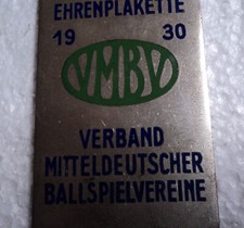 Ehrenplakette vmbv 1930 gebraucht kaufen  Dortmund