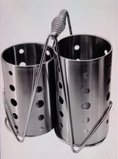 Duo edelstahl besteckbehälter gebraucht kaufen  Hanau