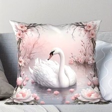 Housse coussin cygne d'occasion Housse coussin cygne d'occasion  Cergy-
