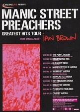 Usado, Manic Street Preachers 2002 Greatest Hits Tour - Mini pôster/revista recorte comprar usado  Enviando para Brazil