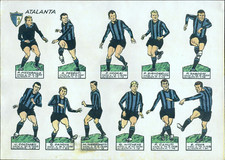 Bi4 cartoncino calciatori usato  Tramonti