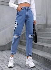 Jeans geradem beinschnitt gebraucht kaufen  Weyhe