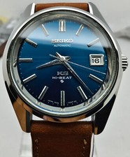 Vintage Seiko Automático KS Hi-Beat Relógio Masculino Data Dia Mostrador Azul Marinho comprar usado  Enviando para Brazil