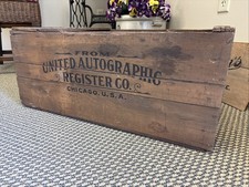 Antique wooden crate for sale  Oostburg