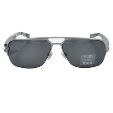 Usado, Óculos de sol ZILLI prata titânio acetato SIL masculino comprar usado  Enviando para Brazil