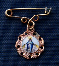 Petite médaille religieuse d'occasion  Pont-Évêque