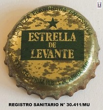 Chapa cerveza ESTRELLA LEVANTE 31 cl. xapa kronkorken tappi bottle cap capsule comprar usado  Enviando para Brazil
