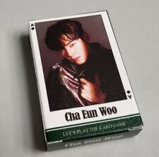 Usado, Cartão de jogo Cha Eun Wo EunWoo Photo Play 54 peças bens de ator coreano trunfo um cartão comprar usado  Enviando para Brazil