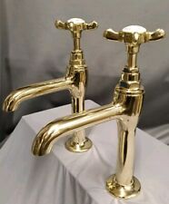 Brass pillar taps for sale  UK