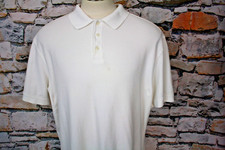 Camisa polo de golfe NORDSTROM Smart Care branca toda algodão pique XXL comprar usado  Enviando para Brazil