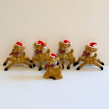 Vintage flocked deer for sale  Universal City