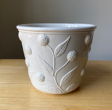 White ceramic embossed for sale  Woodbridge