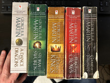 thrones book set game 5 for sale thrones book set game 5 for sale Greenville