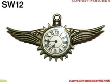 Steampunk brooch badge for sale  BRADFORD
